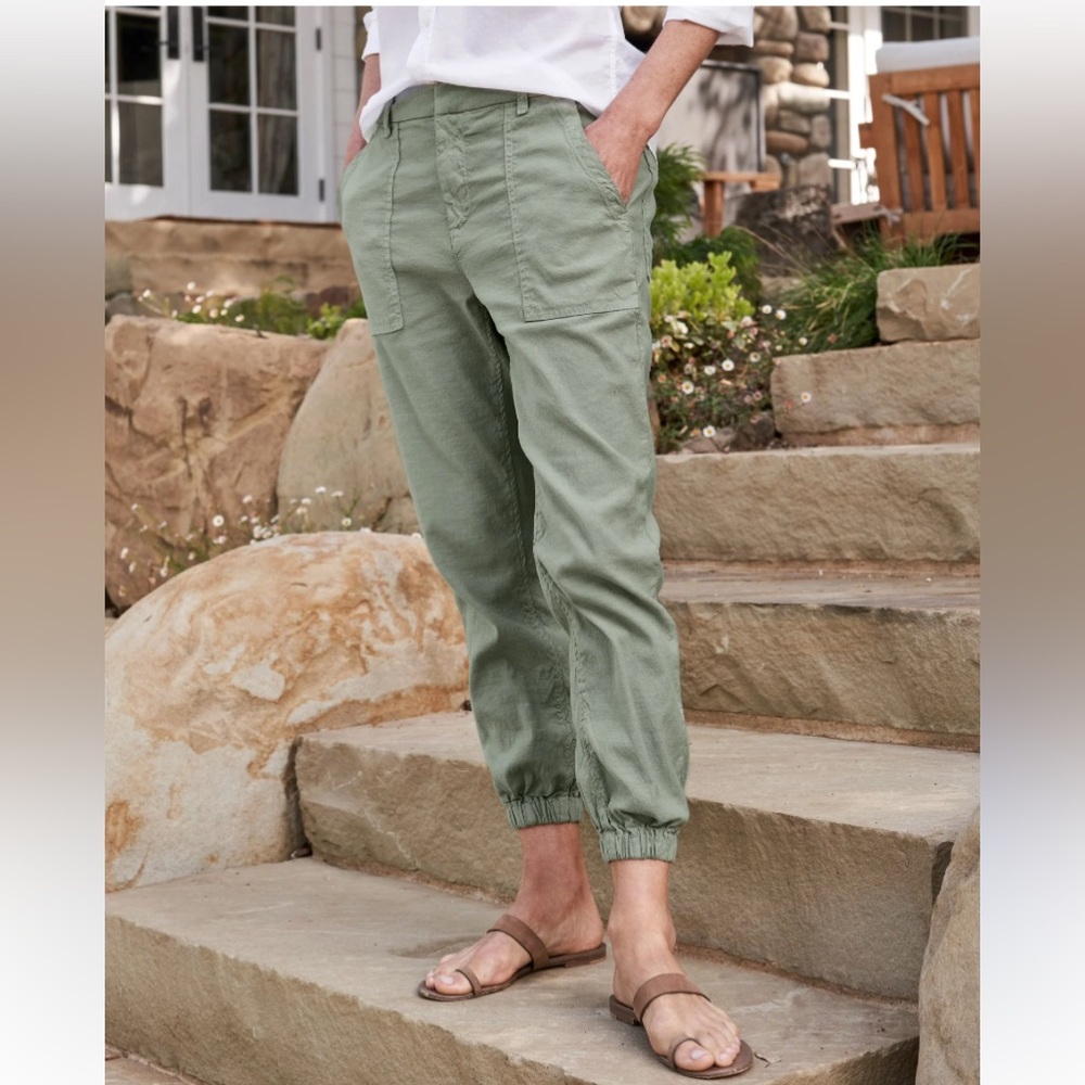 Frank & Eileen Jameson utility jogger sage green women’s 4